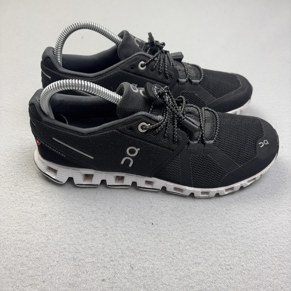 On Cloud Shoes Womens Size 8 Black CloudTec Running Sneakers Mesh Athletic